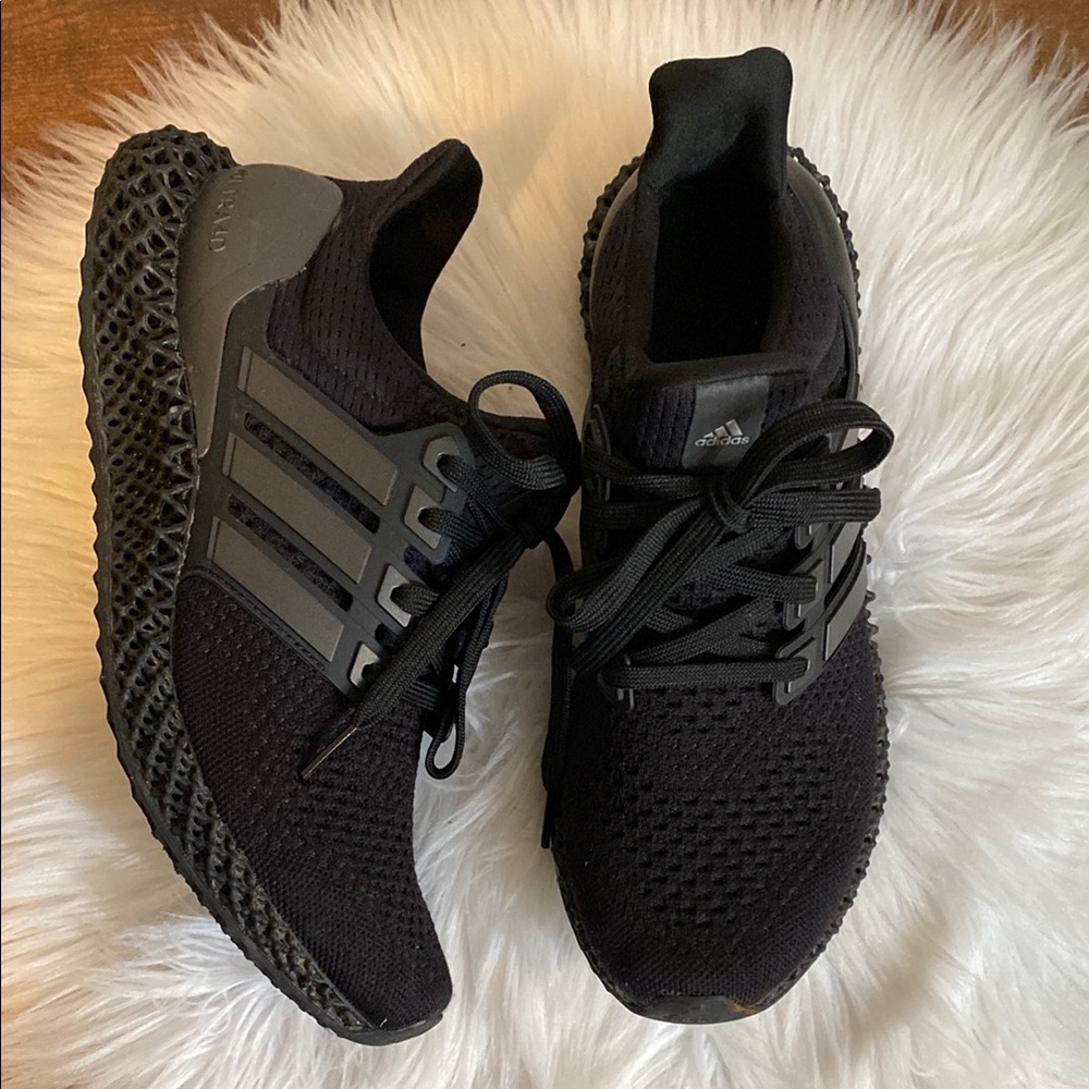 Adidas Black Athletic Sneakers